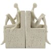 Mauro Ferretti Soportalibros Stons 24x10x20,5 cm crema