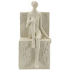 Mauro Ferretti Soportalibros Stons 24x10x20,5 cm crema