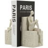 Mauro Ferretti Soportalibros Stons 24x10x20,5 cm crema