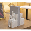 Mauro Ferretti Soportalibros Stons 24x10x20,5 cm crema