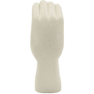 Mauro Ferretti Escultura Amor Stones 16,5x7x20 cm crema
