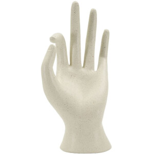 Mauro Ferretti Escultura OK Stons 14x10x24 cm crema