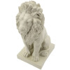 Mauro Ferretti Escultura León Stons 17,5x25x40 cm crema