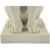 Mauro Ferretti Escultura León Stons 17,5x25x40 cm crema