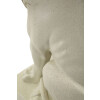 Mauro Ferretti Escultura León Stons 17,5x25x40 cm crema