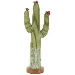 Mauro Ferretti Figura decorativa Cactus Stons 16,5x11x45 cm verde