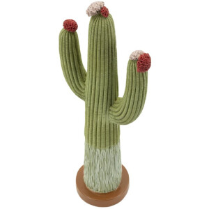Mauro Ferretti Figura decorativa Cactus Stons 16,5x11x45 cm verde