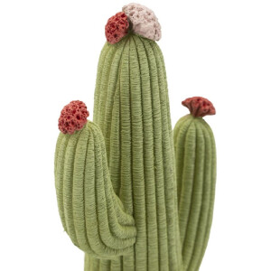 Mauro Ferretti Figura decorativa Cactus Stons 13x7x25 cm verde