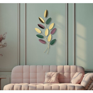 Mauro Ferretti Decoración de pared Buntes 31x1,9x61 cm multicolor