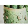 Mauro Ferretti Cuadro lienzo con marco, jarrón cactus 40x2,8x40 cm
