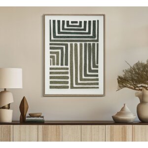 Mauro Ferretti Cuadro 3D sobre lienzo con marco 60x2,9x80 cm