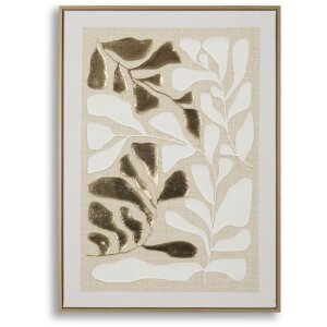 Mauro Ferretti Cuadro decorativo Goldy con marco 50x3x70 cm