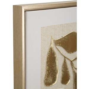 Mauro Ferretti Cuadro decorativo Goldy con marco 50x3x70 cm