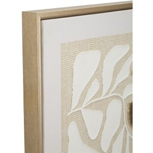Mauro Ferretti Cuadro de pared Goldy con marco 50x3x70 cm