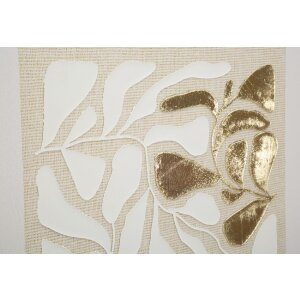 Mauro Ferretti Cuadro de pared Goldy con marco 50x3x70 cm