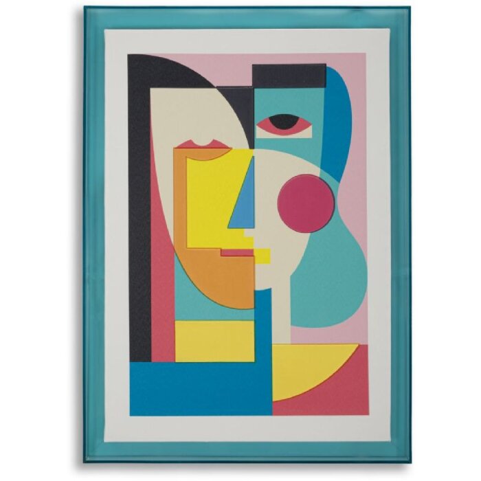 Mauro Ferretti Cuadro Picassy con Marco 50x3,3x70 cm