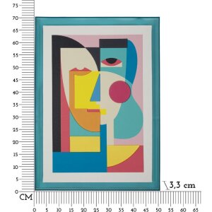 Mauro Ferretti Cuadro Picassy con Marco 50x3,3x70 cm