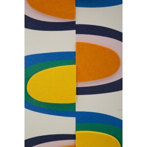 Mauro Ferretti Cuadro Pop Art con Marco 50x3,3x70 cm