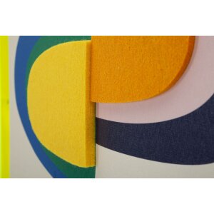 Mauro Ferretti Cuadro Pop Art con Marco 50x3,3x70 cm