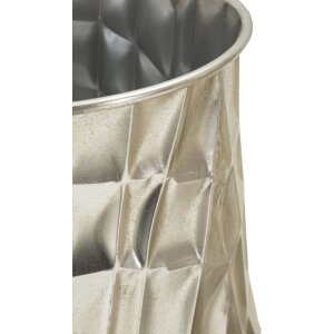 Mauro Ferretti Set de 3 jarrones plata Ø35x38,5 / Ø27,5x33 / Ø18,5x26,5 cm