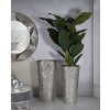 Mauro Ferretti Set de 2 jarrones Argelux Ø41x80,5 / Ø35x71 cm plata