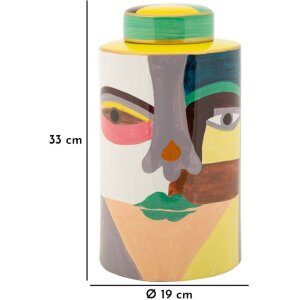 Mauro Ferretti Jarron Piccassy Multicolor 19x33 cm