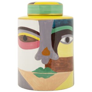 Mauro Ferretti Jarrón Piccassy Multicolor Ø19x28 cm