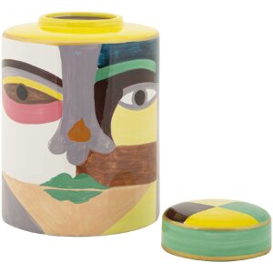 Mauro Ferretti Jarrón Piccassy Multicolor Ø19x28 cm