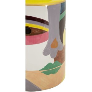 Mauro Ferretti Jarrón Piccassy Multicolor Ø19x28 cm