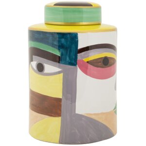 Mauro Ferretti Jarrón Piccassy Multicolor Ø19x28 cm