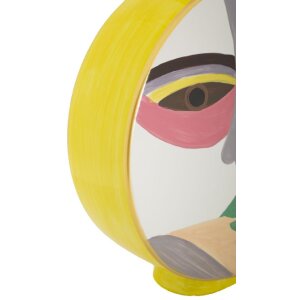 Mauro Ferretti Jarrón Piccassy Multicolor Redondo 23x9x28 cm