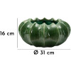 Mauro Ferretti Maceta Cesto Cactus Ø 31x16 cm