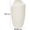 Mauro Ferretti Jarrón Ice Crema Ø 28,5x50,5 cm