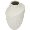 Mauro Ferretti Jarron Hielo Ø 22,5x38 cm crema