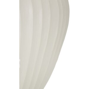 Mauro Ferretti Jarrón Chil Ø 48x38 cm crema