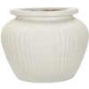 Mauro Ferretti Jarrón Chil Ø 48x38 cm crema