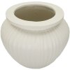 Mauro Ferretti Jarrón Chil Ø 48x38 cm crema
