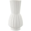 Mauro Ferretti Florero Glint Ø 25x50 cm blanco