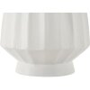 Mauro Ferretti Florero Glint Ø 25x50 cm blanco