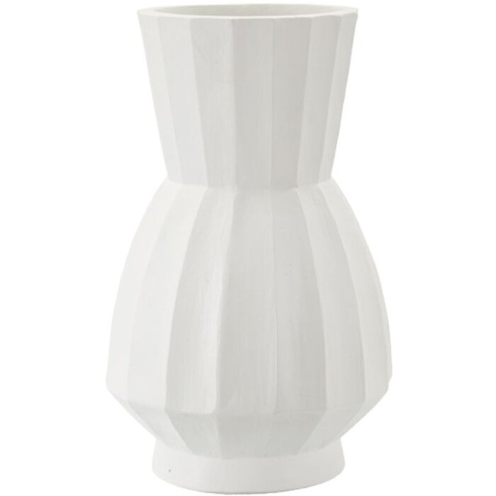 Mauro Ferretti Jarron Glint Ø 24x41 cm blanco