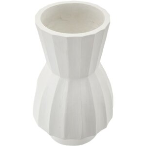 Mauro Ferretti Jarron Glint Ø 24x41 cm blanco