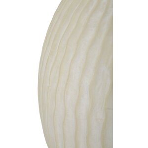 Mauro Ferretti Jarron Copo de Nieve crema Ø36.5x38cm MGO mate