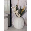 Mauro Ferretti Jarron Copo de Nieve crema Ø36.5x38cm MGO mate