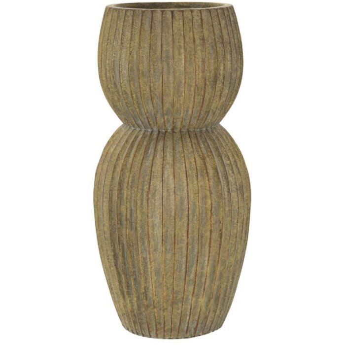 Mauro Ferretti Jarron Brise Ø 25x52,5 cm verde caña