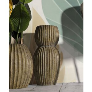 Mauro Ferretti Jarron Brise Ø 25x52,5 cm verde caña