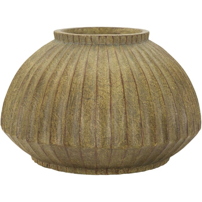 Mauro Ferretti Jarron Brise Ø 40x26,5 cm verde caña