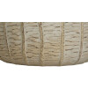Mauro Ferretti Set de macetas Flocke 3 piezas 30,5x27 / 25x22,2 / 19,5x18 cm crema