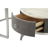 Mauro Ferretti Mesas de Centro Greys Set de 2 70x45 – 50x40 cm gris plata