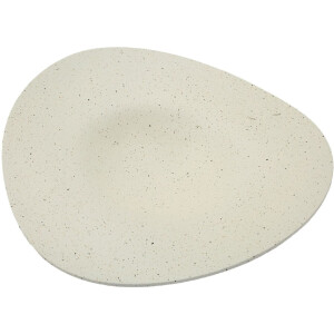Mauro Ferretti Bandeja Decorativa Elegante 41x41x12 cm crema