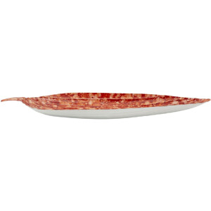 Mauro Ferretti Bandeja Decorativa Gota Roja 50x18x4 cm
